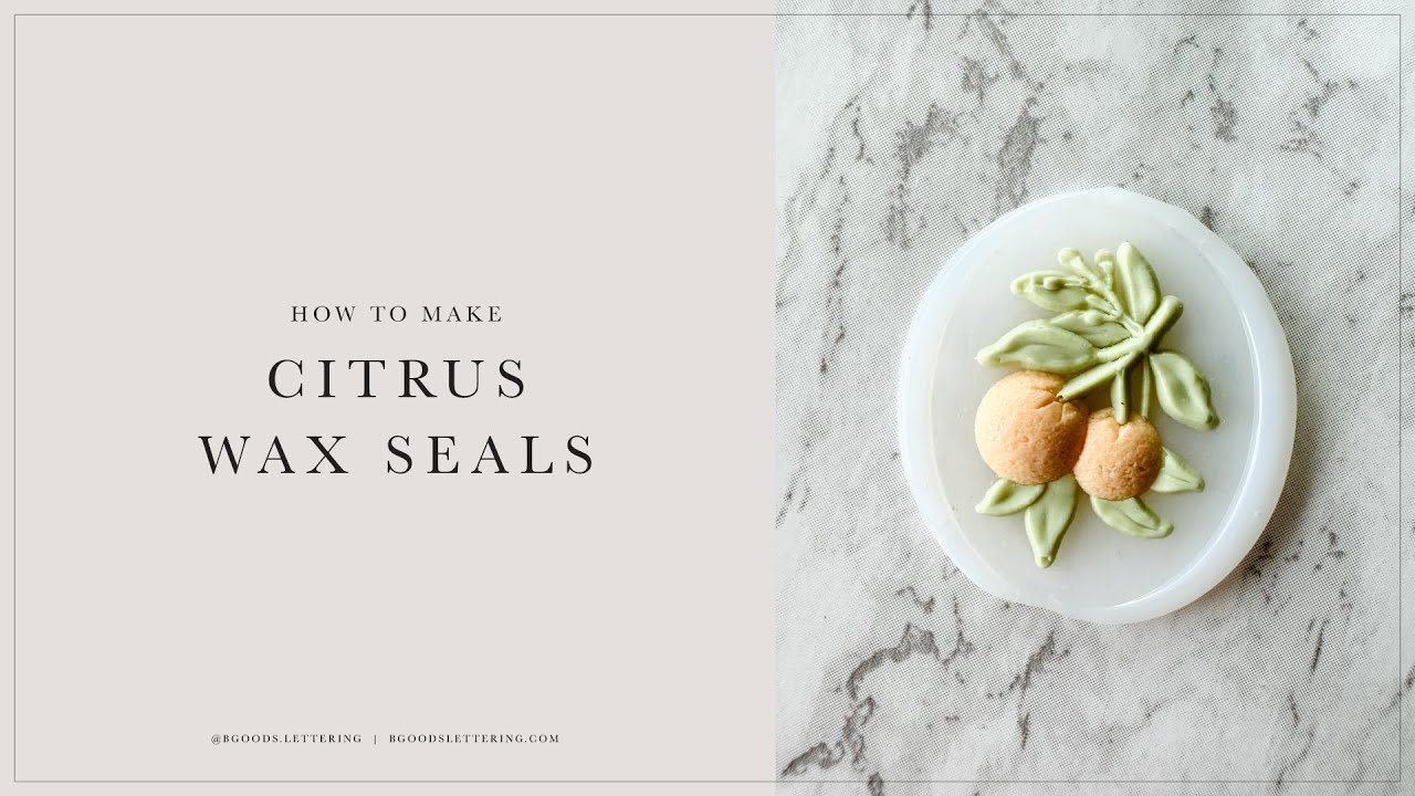 Citrus Wax Seals