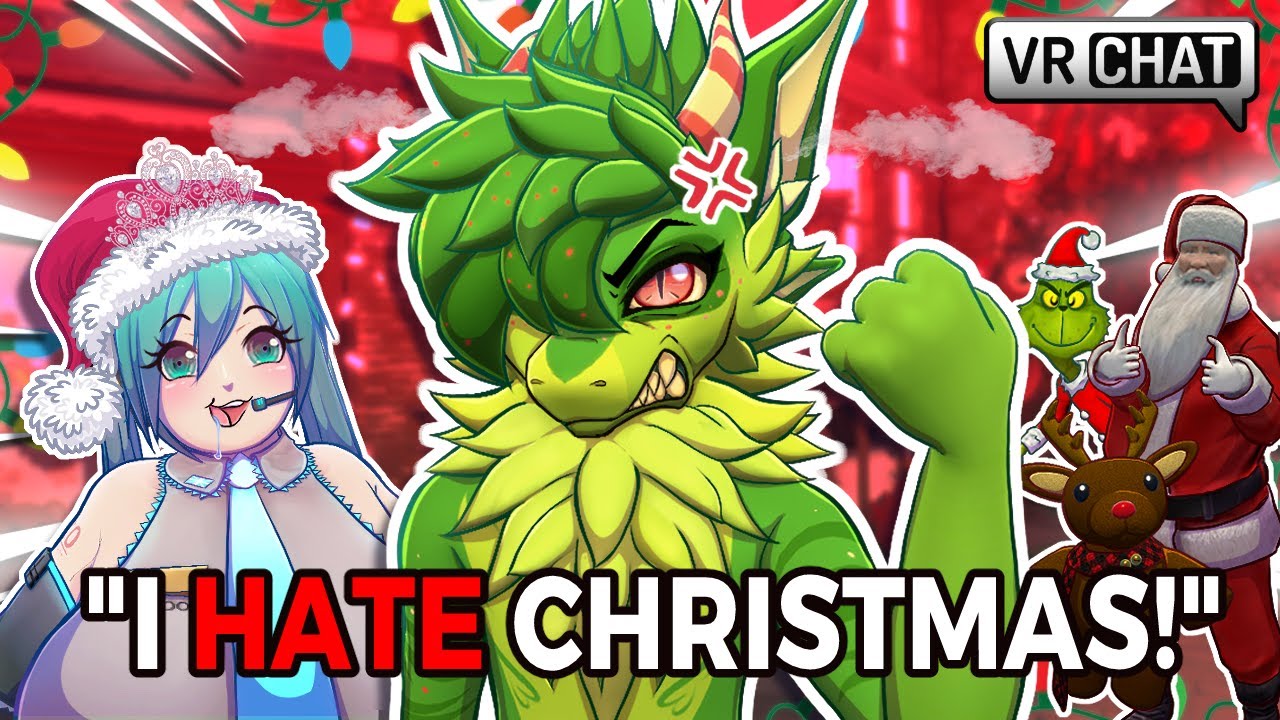 Spreading Christmas Cheer in VR Chat!