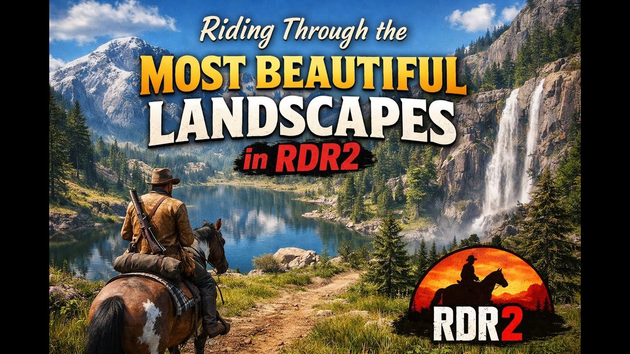 A Relaxing Horse Ride - The Beauty of RDR2