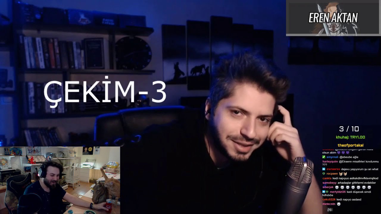 Elraenn - Süpriz doğum günü videosunu izliyor.