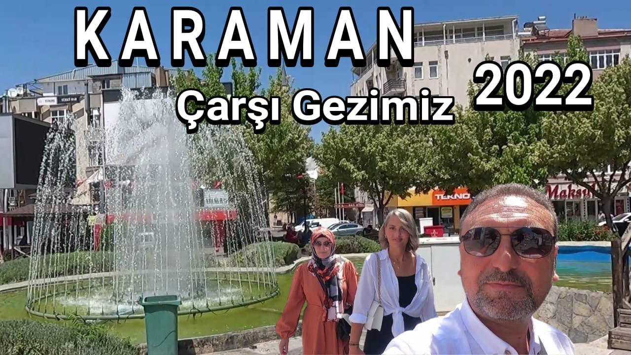 Karaman. Çarşı Gezisi. 2022. Karaman carsi gezisi. İsmet Paşa.Tanitim. #karaman