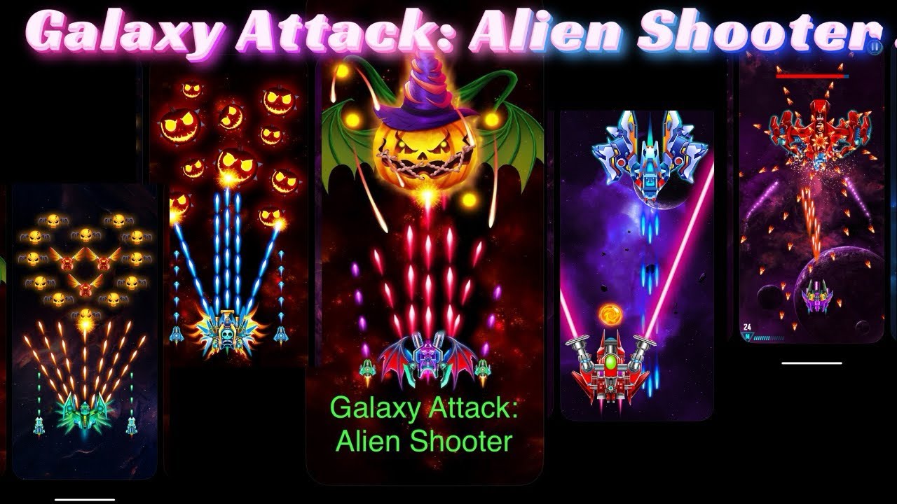 Galaxy Attack 🥰💥🇬🇧 Shooting game 🏟️