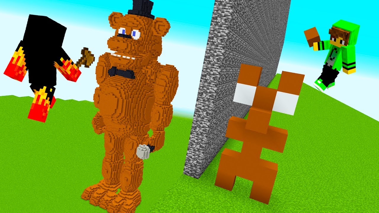 Trolei Meu Amigo na Batalha de Construção do Minecraft!