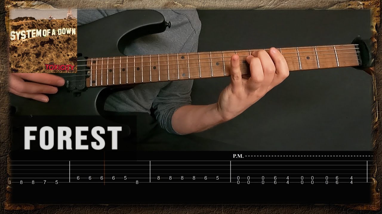 System Of A Down - Forest Guitar Cover | Tabs Lesson | Instrumental