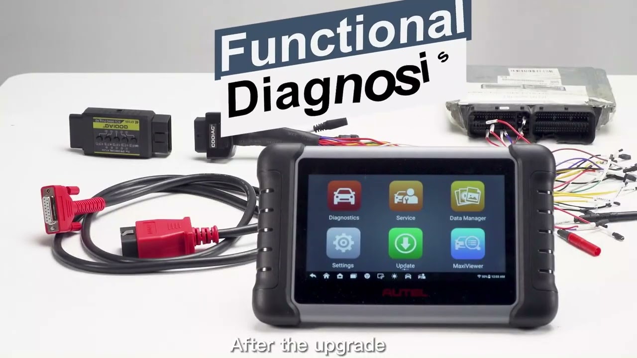 Autel MaxiCOM MK808Z Tutorials: Register / Update / Diagnosis