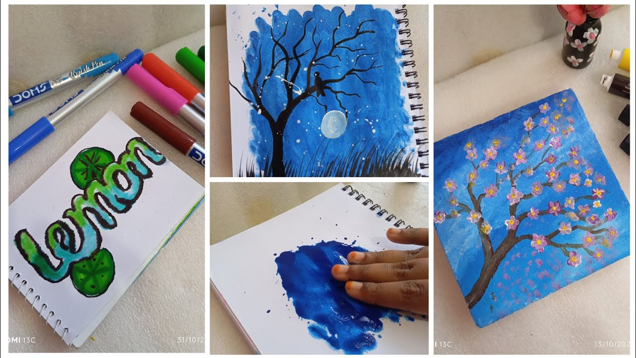 Easy Art Hack For Beginner।  Simple Art Idea, Anyone Can Try। Sanzida Artgrapy🎨