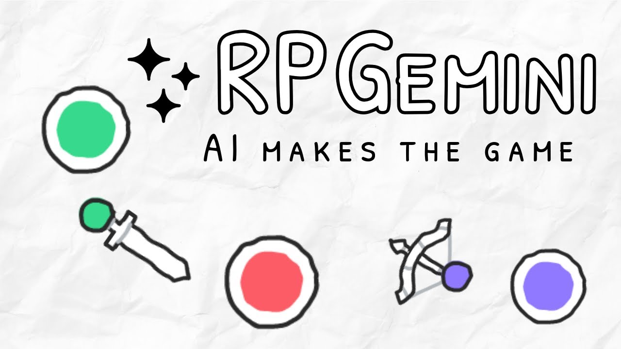 RPGemini ‐ Trailer (AI makes the game for you) 