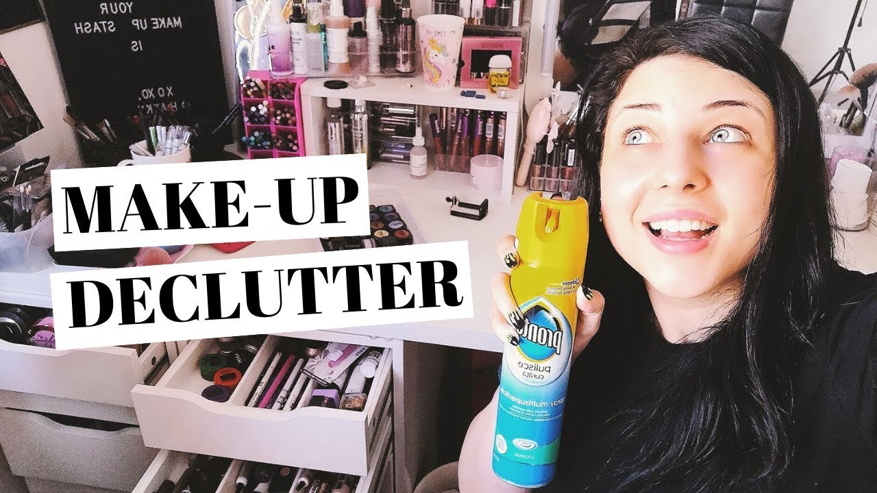 MAKE-UP DECLUTTER ❤  Curatenie in colectia de machiaj + GIVEAWAY
