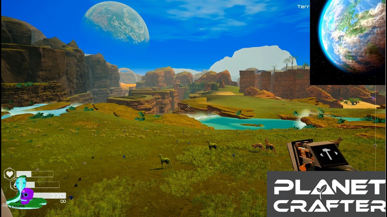 Short time lapse video, Planet Crafter