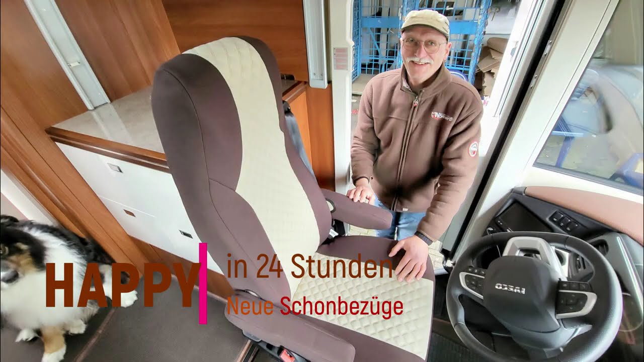 Bremer Sitzbezüge und LIVE dabei ,super schöner Stellplatz am Liebesgarten mit Schloss Besichtigung