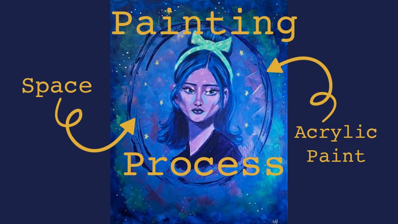I Didn't Expect This... Acrylic Painting Process | Chill and Paint With Me