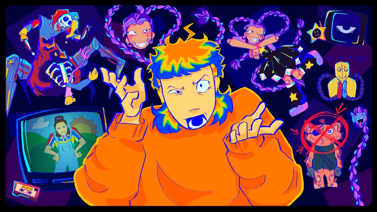 watch me descend into MADNESS over poppy playtime chapter 5 for an hour and four minutes