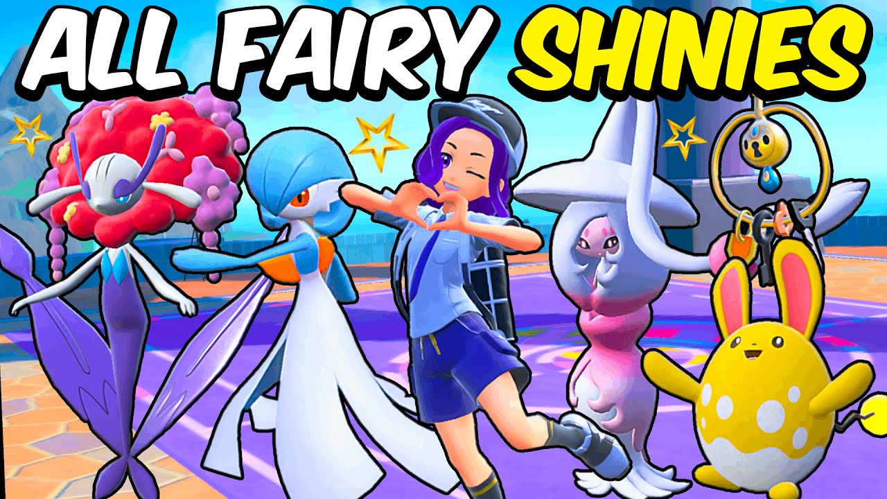 I Shiny Hunted EVERY Fairy Type Pokemon!