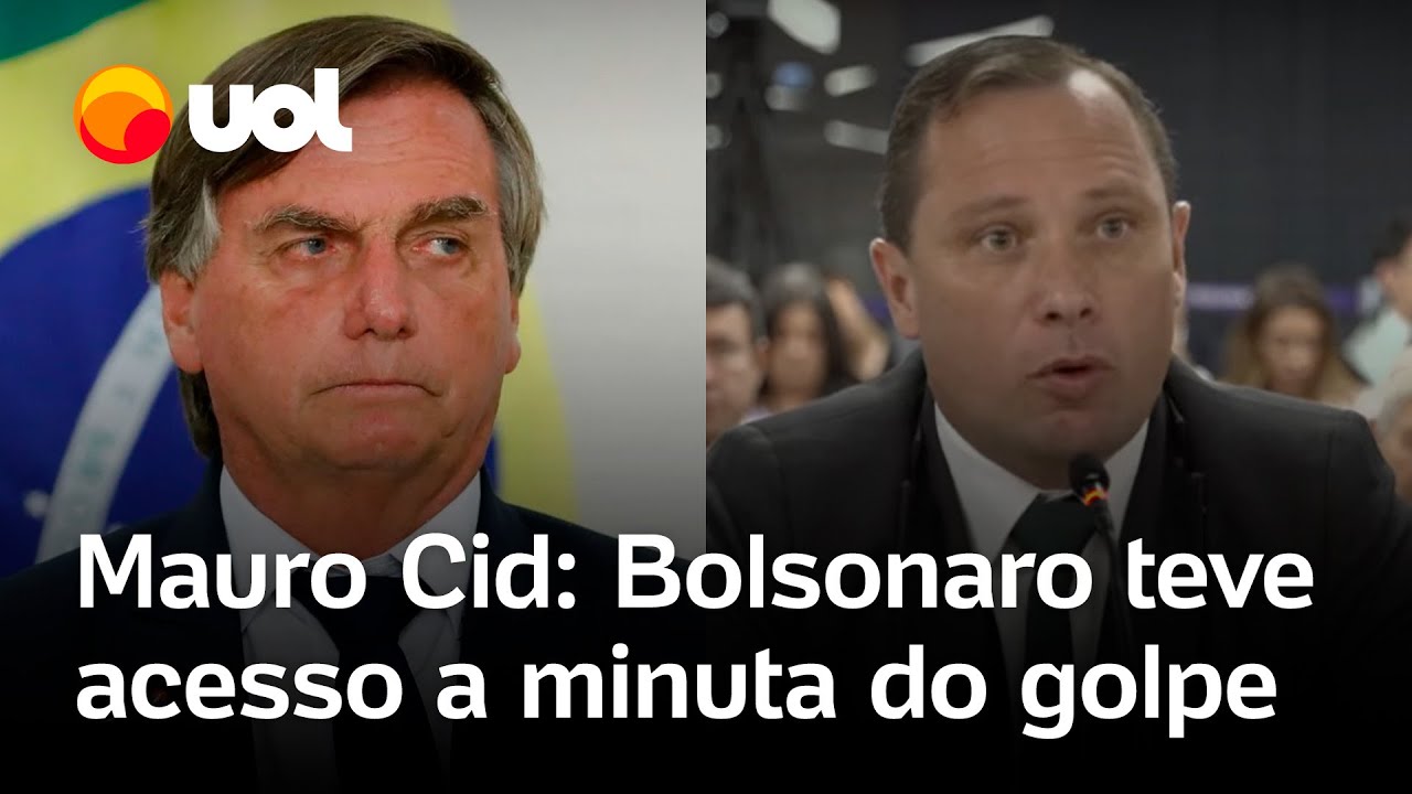 Depoimento de Mauro Cid: delator afirma que Jair Bolsonaro teve acesso à minuta do golpe