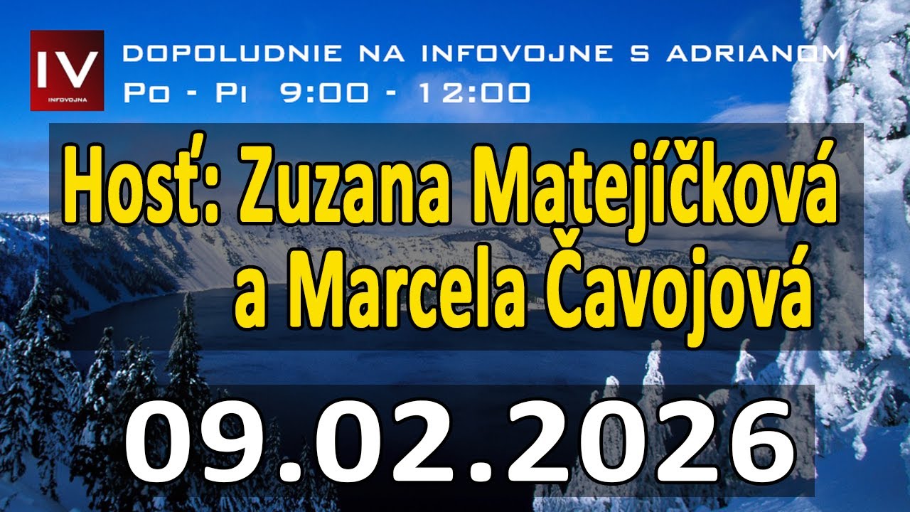 Dopoludnie na InfoVojne s Adrianom 09.02.2026