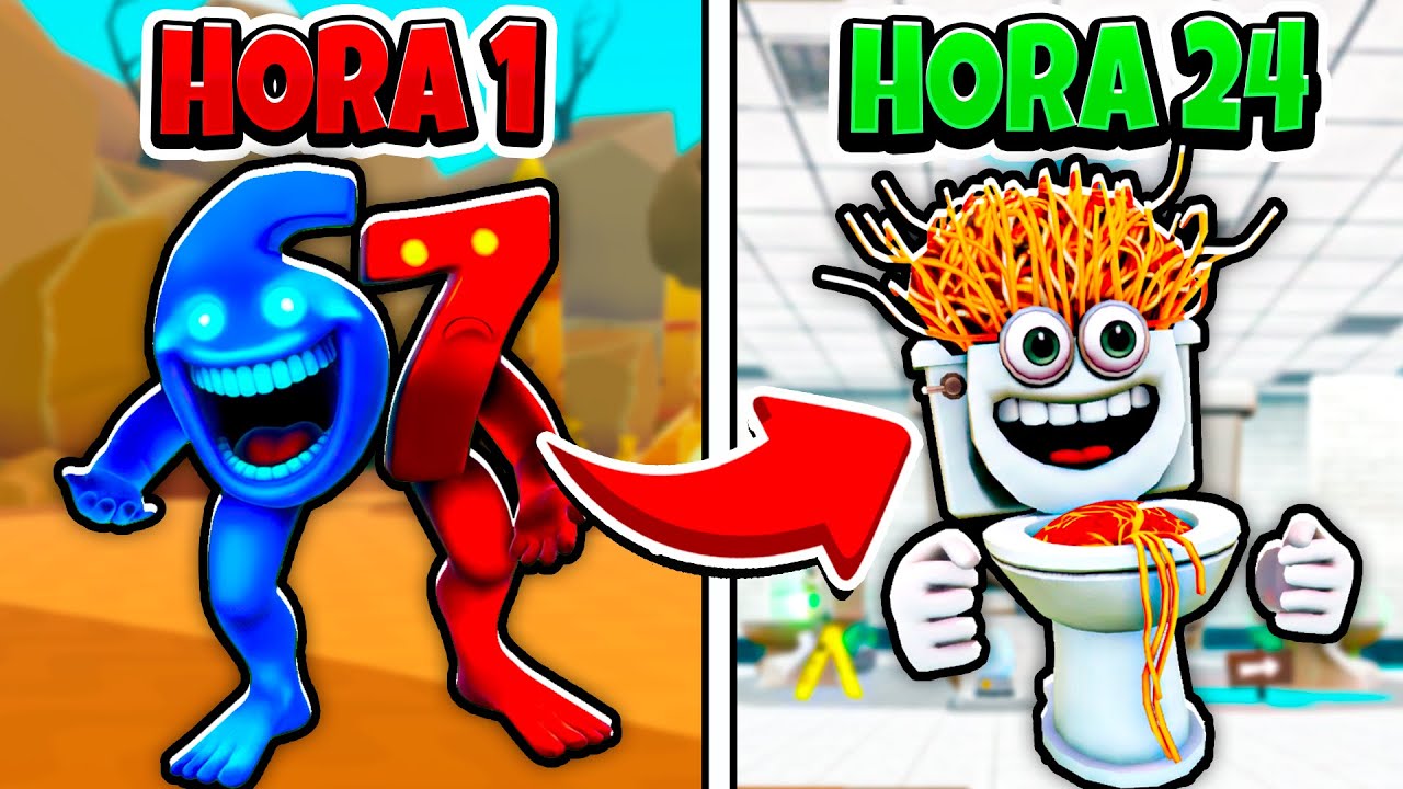 PASSEI 24 HORAS PRA PEGAR O NOVO SECRETO MAIS DIFÍCIL DO BRAINROT EVOLUTION!!🔥