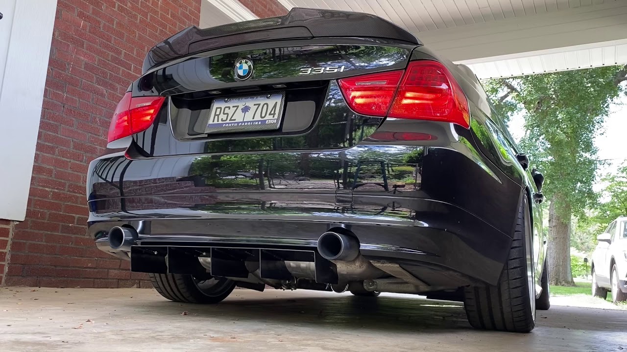 2011 BMW 335i e90 N55 | VRSF catless downpipe / stock muffler