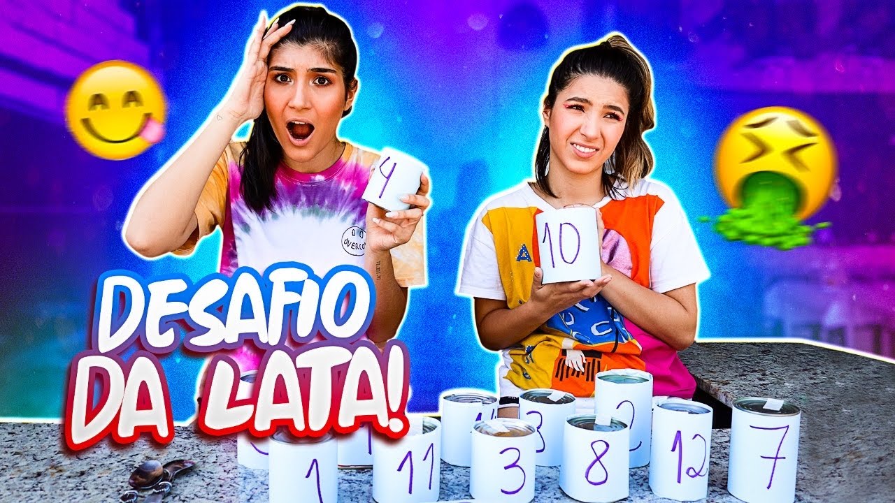 DESAFIO DA LATA VOLTOU NERVOSO