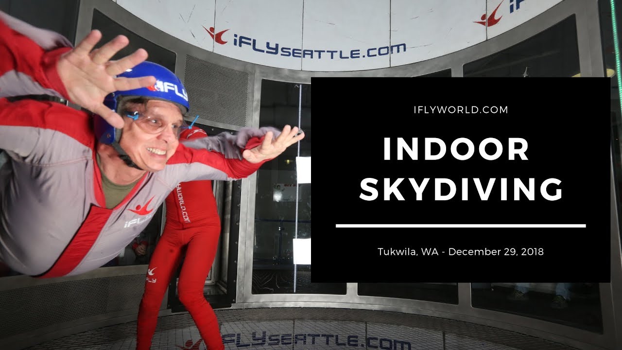 Beginner Indoor Skydiving at iFly World in Seattle