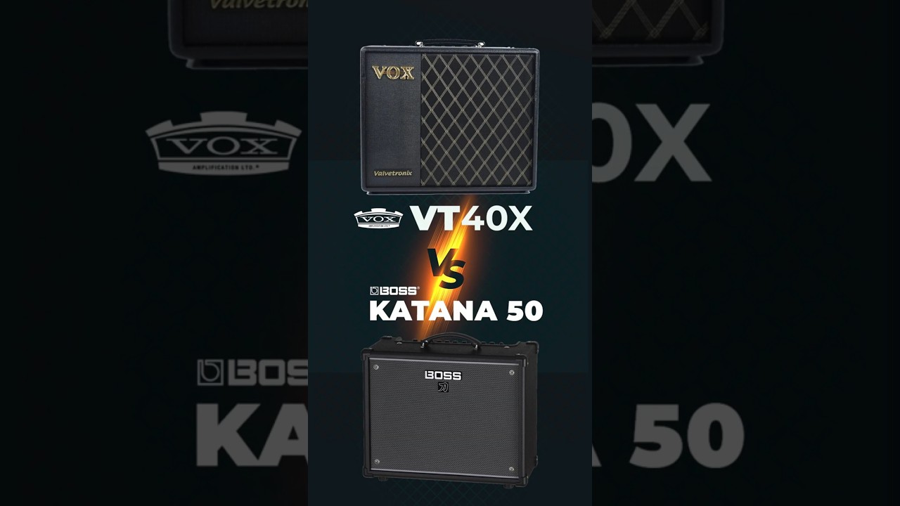 Vox VT40X Vs Boss Katana 50 | Best Practice Amp Go Head To Head | Furtados Music India