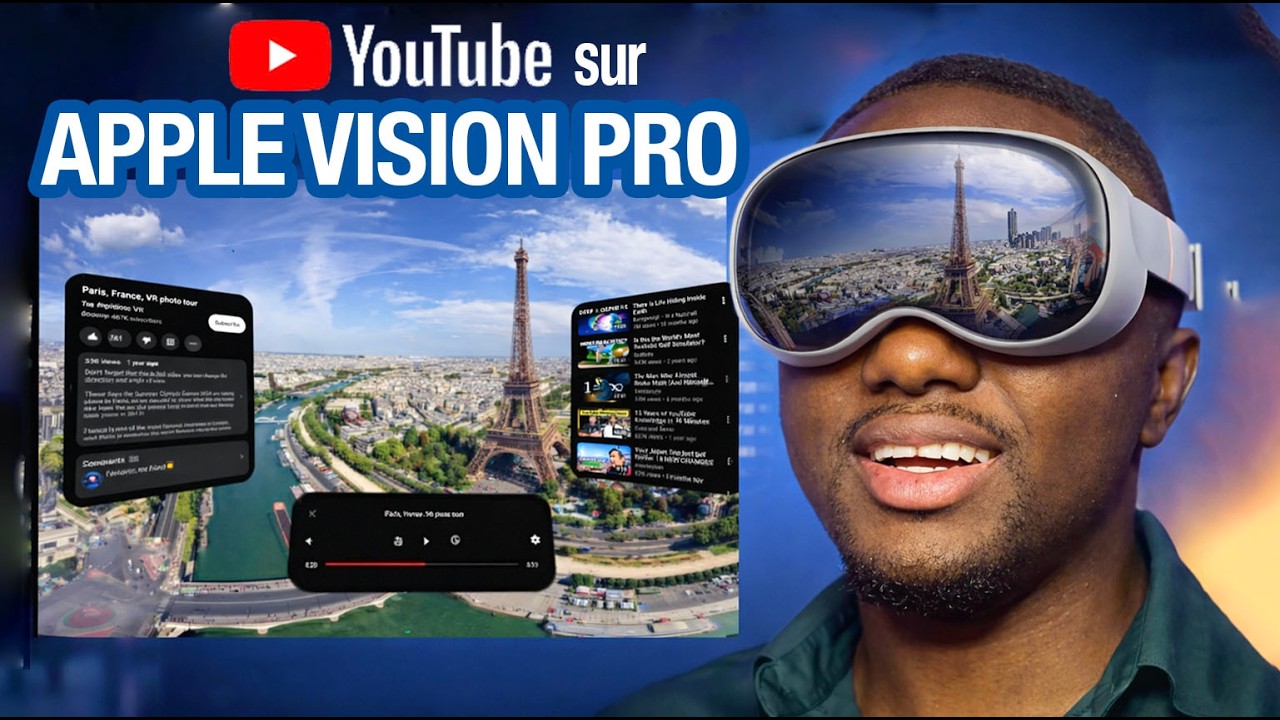 Apple Vision Pro x YouTube : L’Expérience que Tout le Monde Attendait !