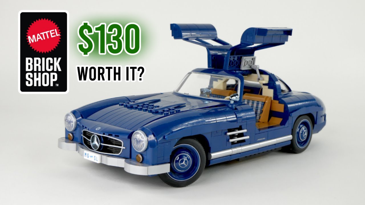 Стоит ли Mattel Brick Shop шумихи? (Обзор Mercedes 300 SL)