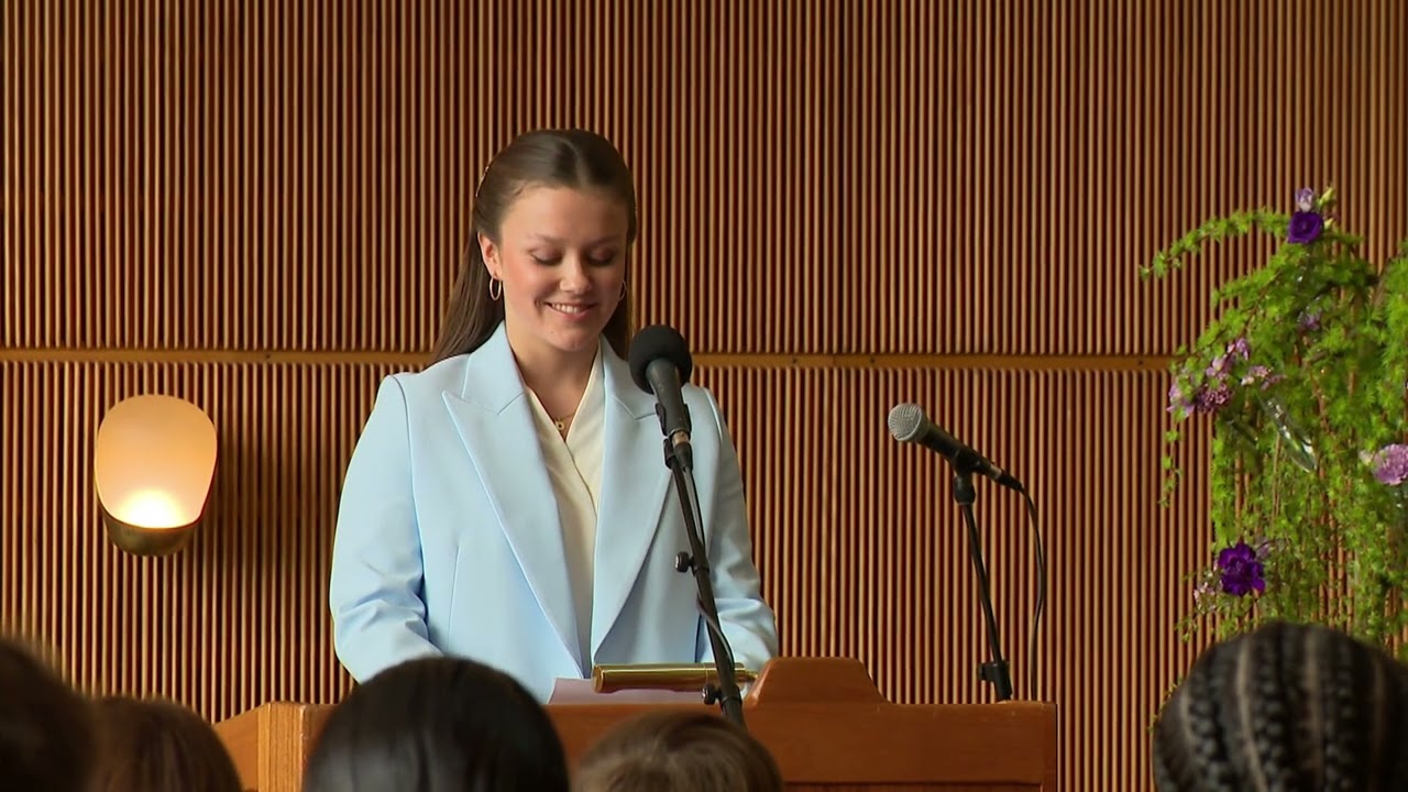 H.K.H. Prinsesse Isabellas takketale ved fødselsdagsarrangement på Aarhus Rådhus den 11. april 2025