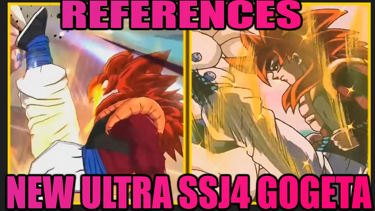 New ULTRA SSJ4 Gogeta References DB Legends
