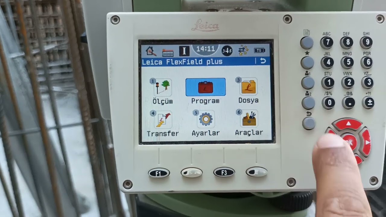 Total Station TS 06 Pulus ile geriden kestirme ve Aplikasyon