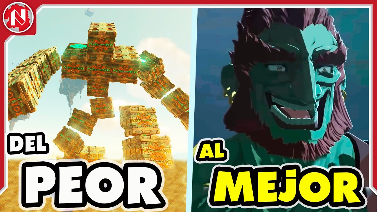 Del PEOR al MEJOR: Jefes de Zelda Tears of the Kingdom