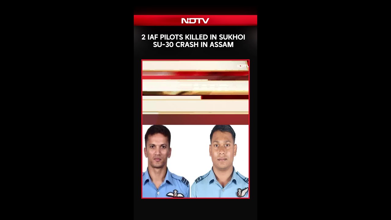 2 IAF Pilots, On Training Mission, Killed In Sukhoi Su-30 Crash In Assam