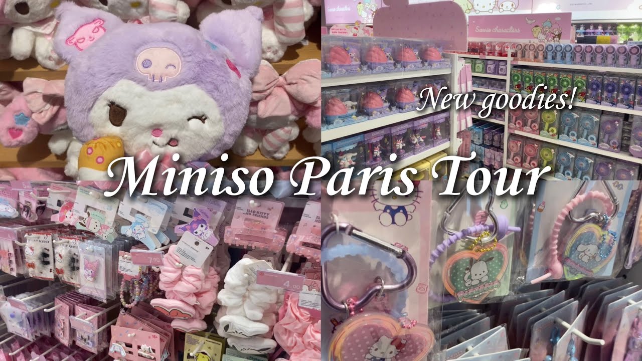 Miniso Paris Tour 🐰🎀