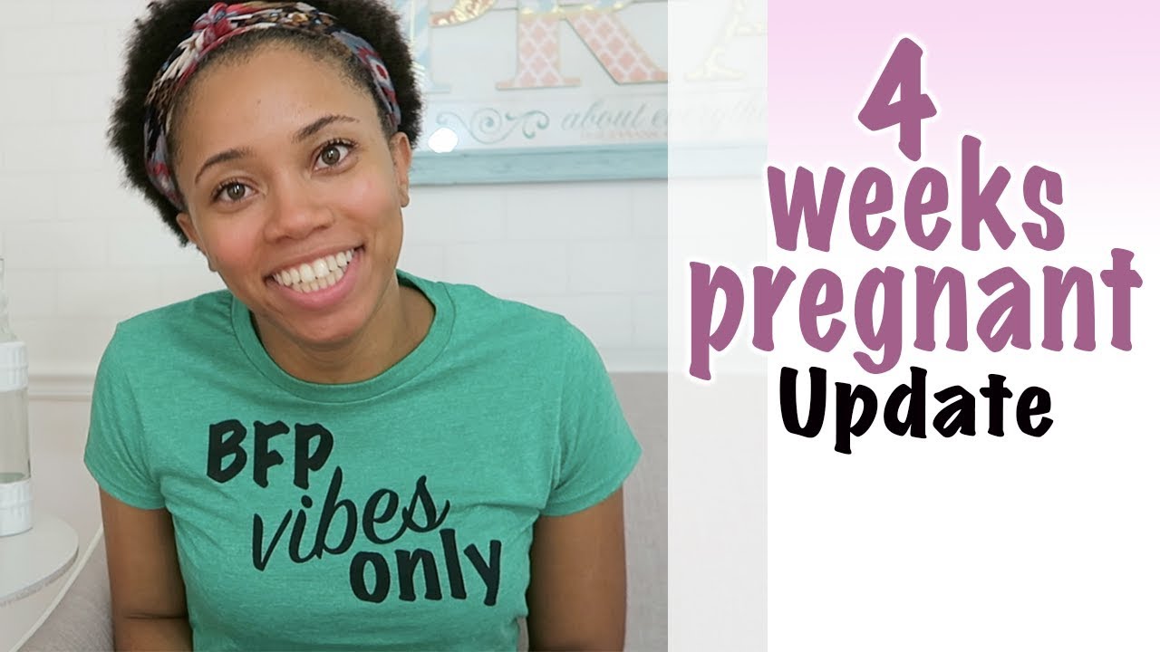 4 Weeks Pregnant Update | Cramping! | Baby #1