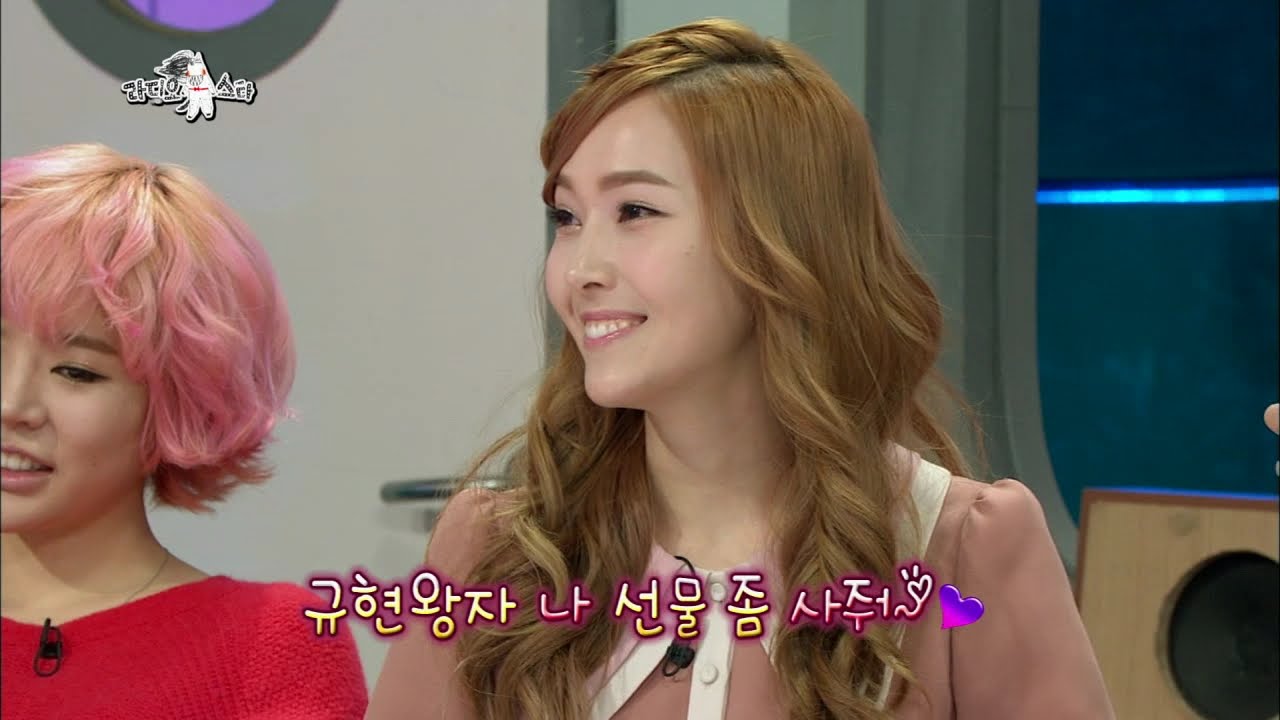 【TVPP】Jessica(SNSD) - Lover situation with Kyuhyun, 제시카(소녀시대) - 규현왕자(?)와 연인 상황극  @ Radio Star