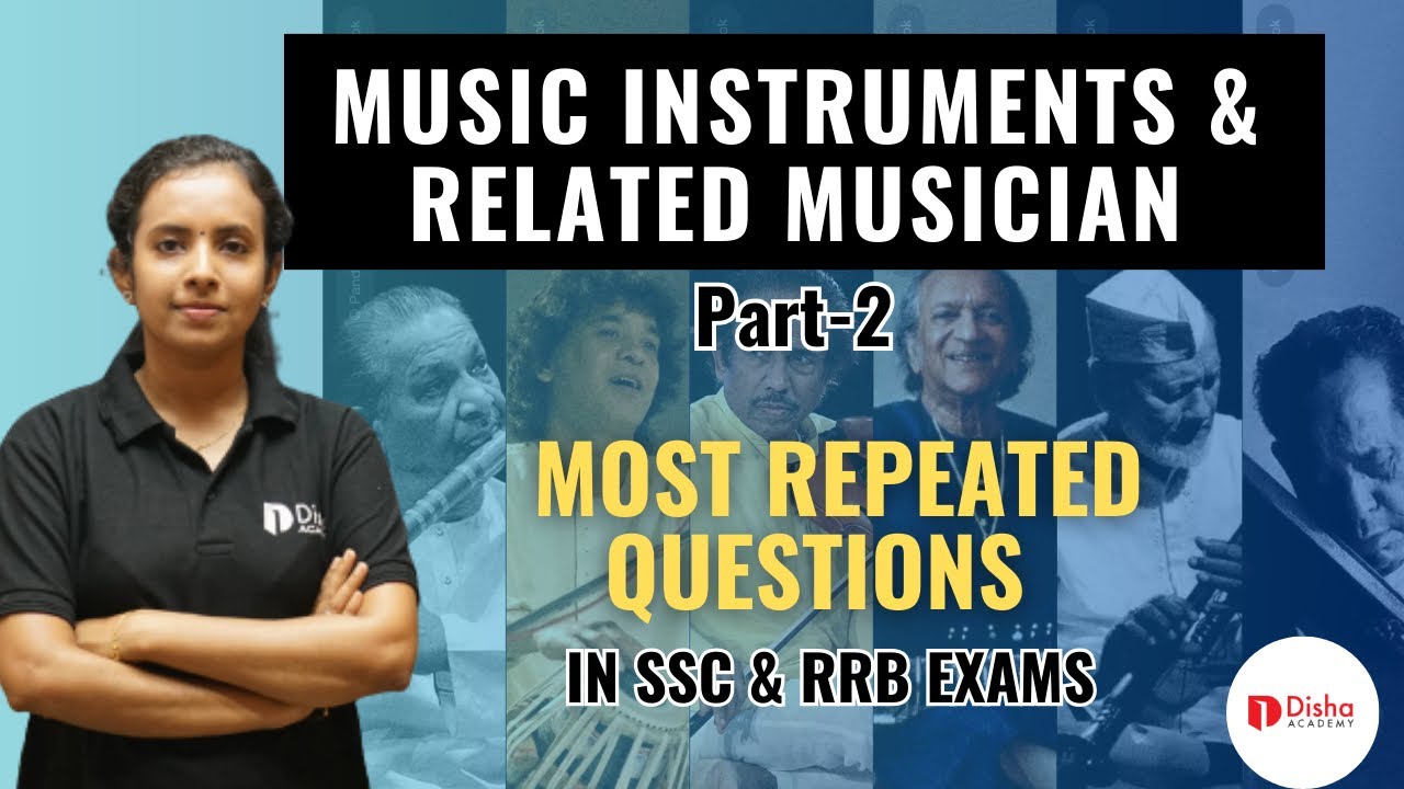 STATIC GK Musical Instruments & Musicians Part 2 Most Important for SSC RRB Exams #ssc #rrb #gk_gs