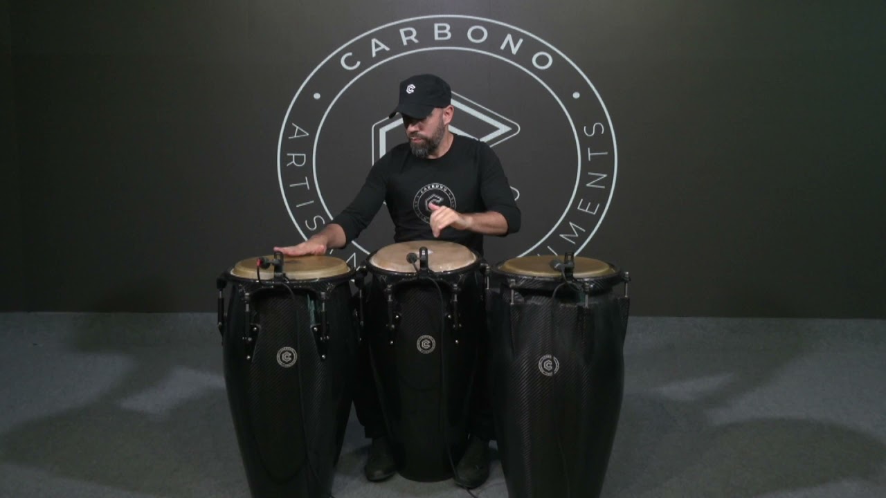 JORGE PÉREZ CONGA SOLO. CARBONO INSTRUMENTS CONGAS