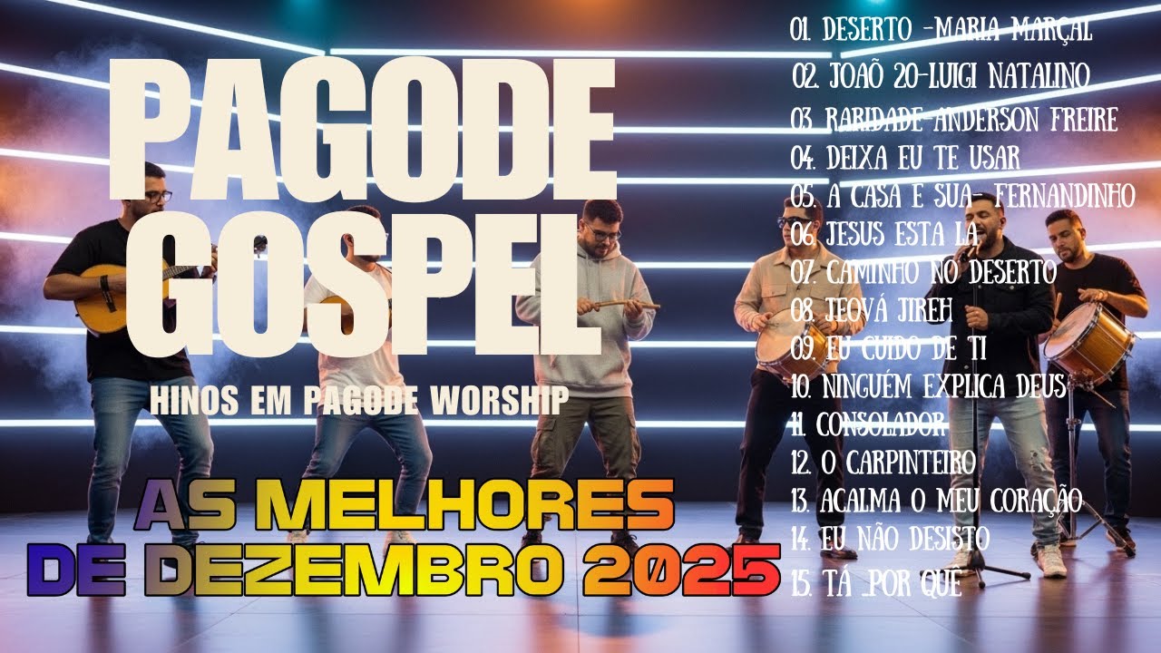PAGODE GOSPEL- MUSICAS EVANGELICAS EM PAGODE- hinos em pagode- grabiela rocha, fernandinho, PARTE 3