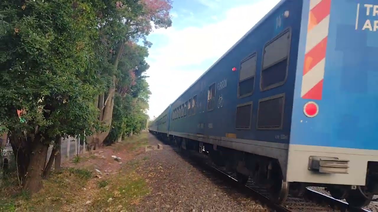 CSR SDD7 B955 + F14 PLOTEO De TRENES ARGENTINOS Rumbo a Retiro.