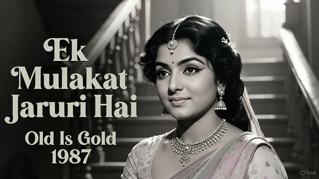 एक मुलाक़ात ज़रूरी है सनम ❤️ | Evergreen Old Romantic Song | Old Is Gold Melody