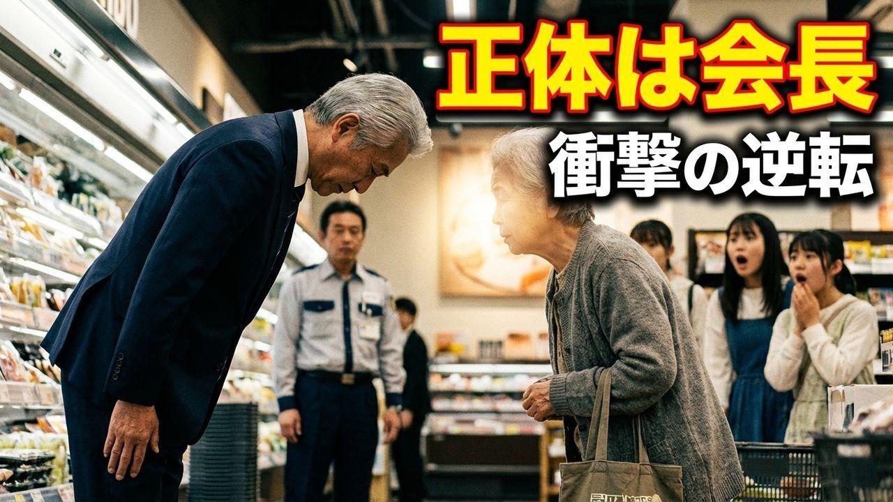 「万引き犯」と罵られた老婦人。社長が現れた瞬間、店中が凍りついた理由