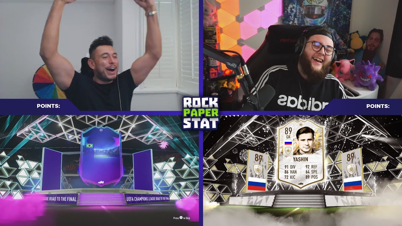 WE FINALLY GOT ONE!!! Crazy Player Upgrade Rock Paper Stat vs @KIRBZ63 (FIFA 22)