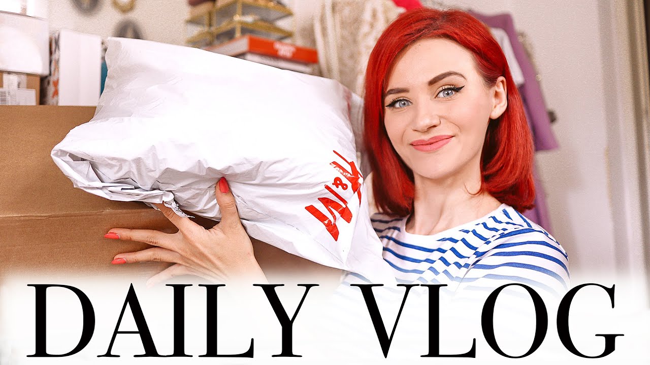 Daily vlog | Desfacem o comanda H&M si-un Mango, pachete de presa, skincare nou, biciclete & blanosi