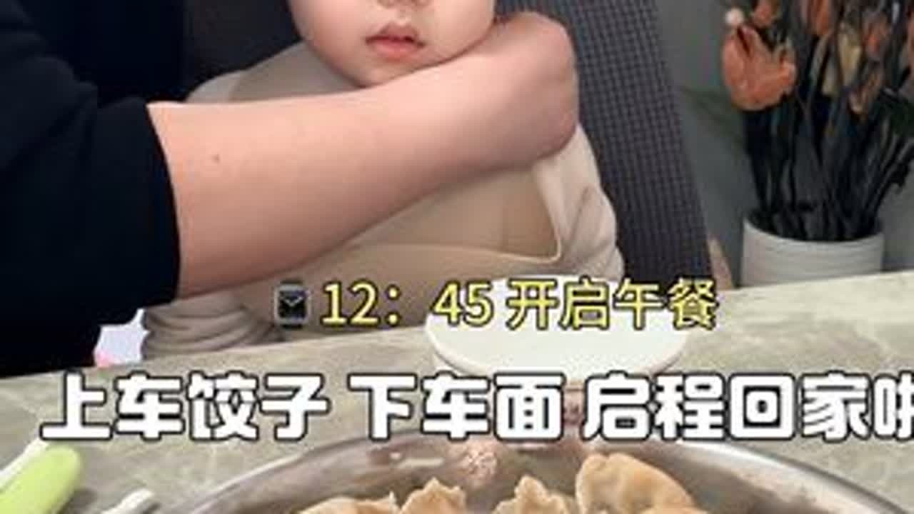 正月十三~启程回家的一天 #人类幼崽 #萌娃日常 #日常vlog #亲子日常 #日常记录