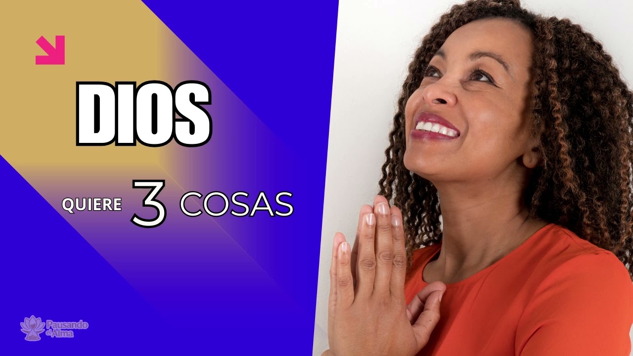 Para Dios, hay 3 cosas que quiere de ti | Devocional cristiano corto (Miqueas 6:8)”.