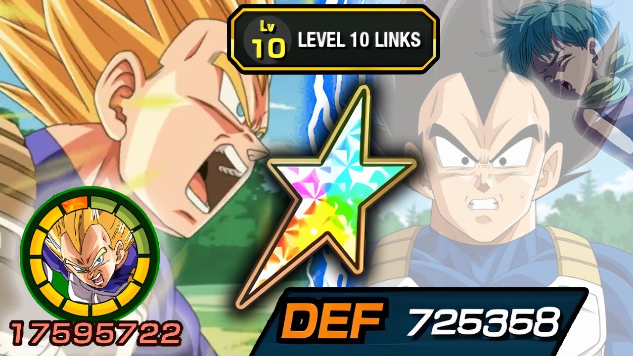 100% TEQ SSJ ➜ SSJ2 VEGETA LEVEL 10 LINKS SHOWCASE! Dragon Ball Z Dokkan Battle