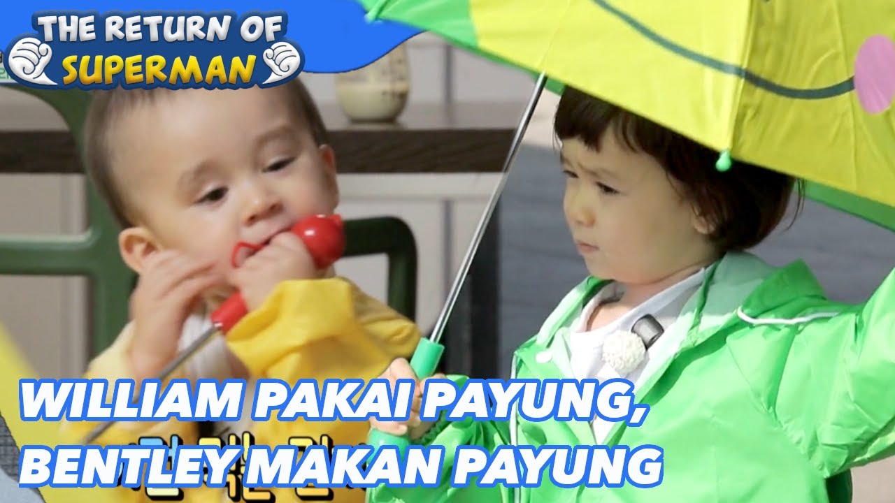 Will Pakai Payung, Ben Makan Payung |Nostalgia Superman|SUB INDO/ENG|190601 Siaran KBS WORLD TV|