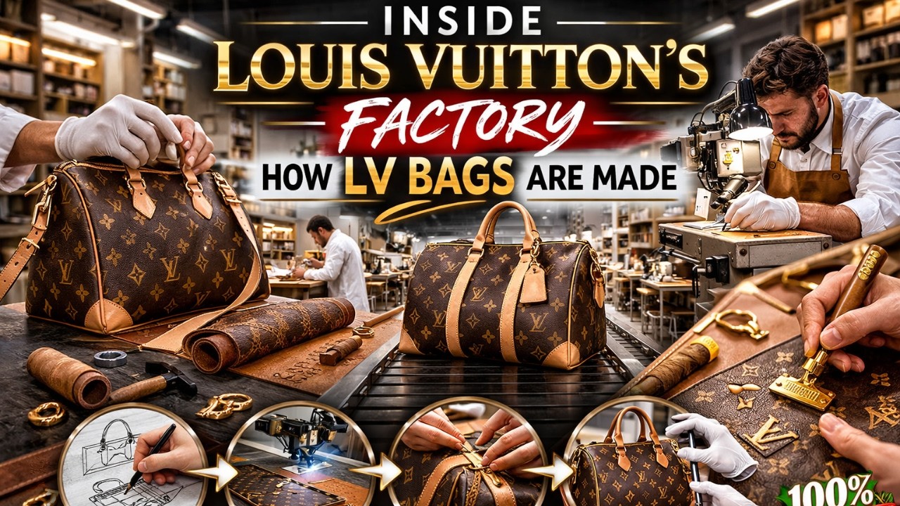 Inside Louis Vuitton’s Factory: How LV Bags Are Made