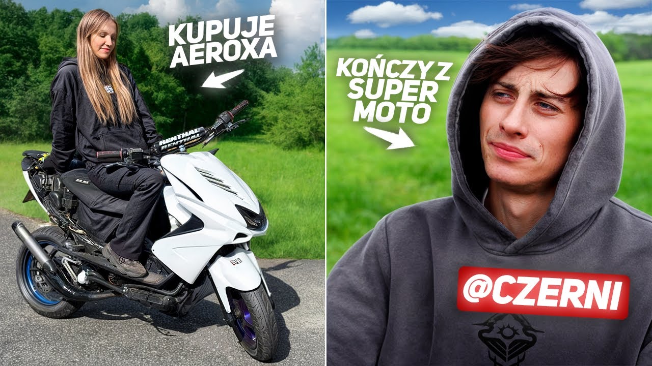 KUPUJĘ AEROXA | CZERNI KOŃCZY Z SUPERMOTO
