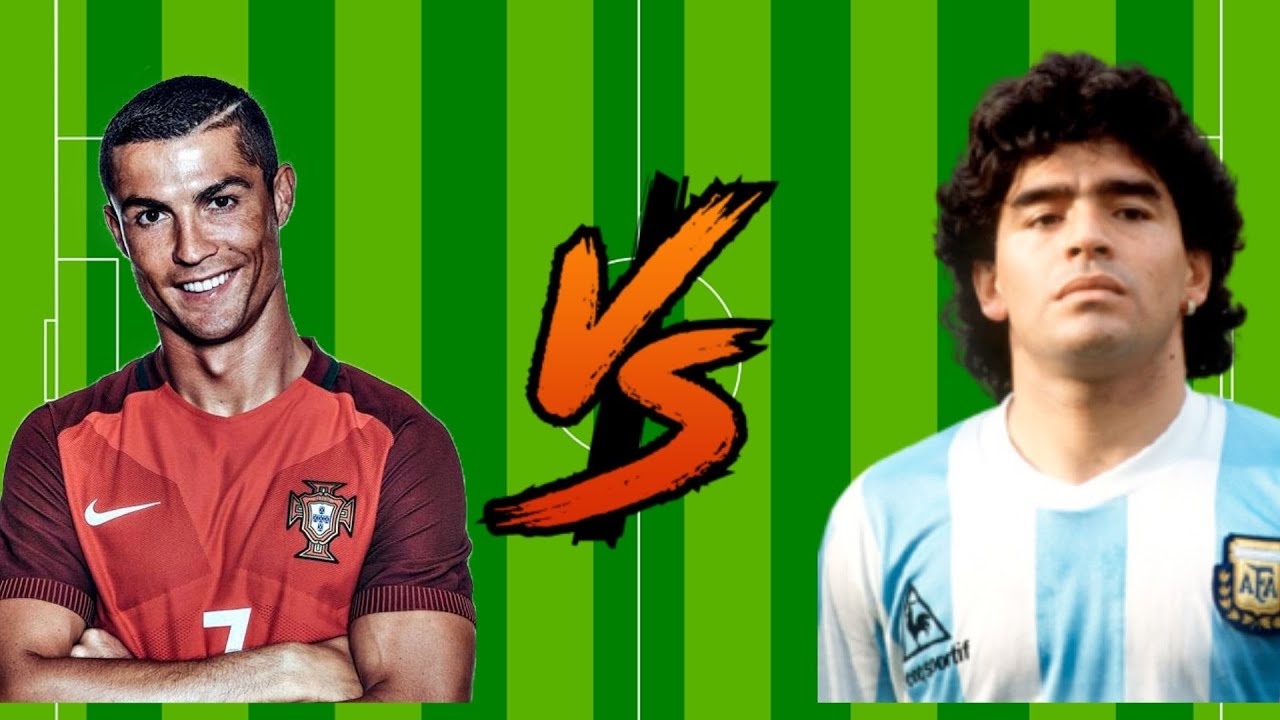 Diego Maradona vs Cristiano Ronaldo💪