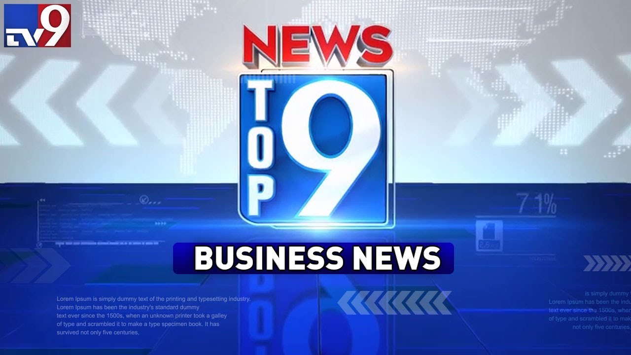 Top 9 Business News - TV9